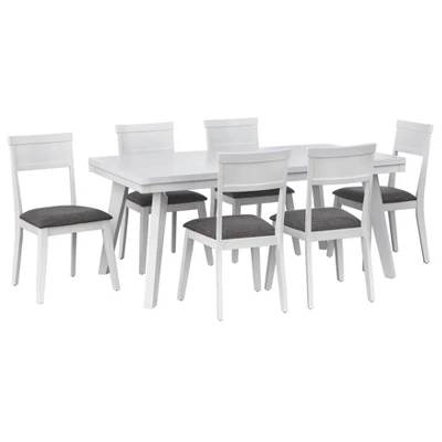 7pc Berea Rectangular Dining Set - Buylateral - Image 9