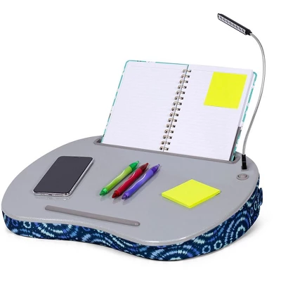 Sofia + Sam Lap Desk For Laptop And Writing With USB Light - Blue Sunbursts - Image 4