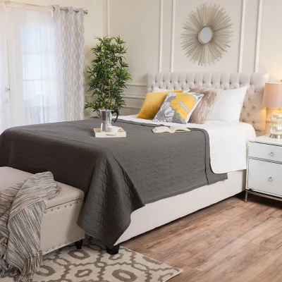 Queen Scout Fully Upholstered Bed Set - Christopher Knight Home