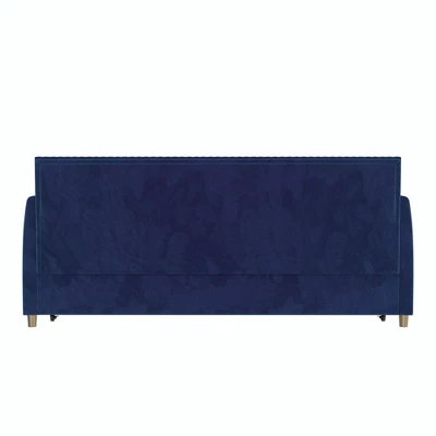 Twin Daphne Upholstered Daybed With Roll Out Trundle - Mr. Kate - Image 12