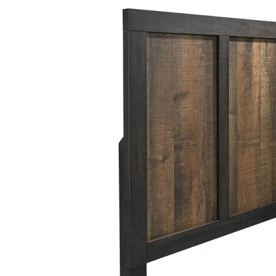 4pc Queen Harrison Panel Bedroom Set Walnut - Picket House Furnishings - Image 6