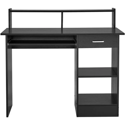 Yaheetech Home Office Wood Computer Desk With Storage Drawers - Image 8