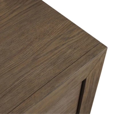 4pc Resto Bedroom Set Weathered Gray - Abbyson Living - Image 9