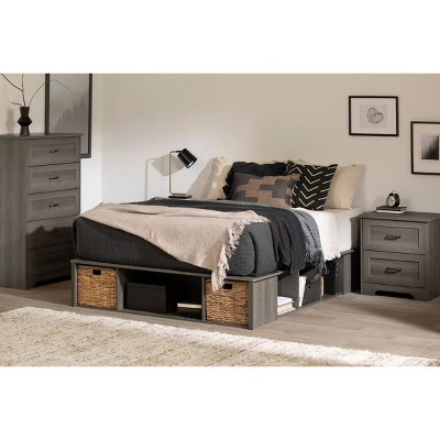 Prairie 2 Drawer Nightstand - South Shore