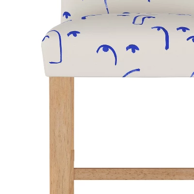 Hendrix Patterned Counter Height Barstool - Skyline Furniture - Image 4